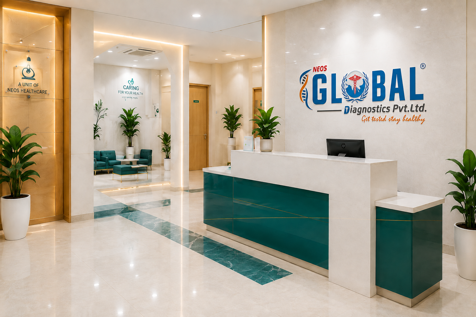 Neos Global Diagnostic Center Reception